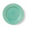 Lyngby Porcelæn Rhombe Color Flacher Teller ø21 Cm, Aqua