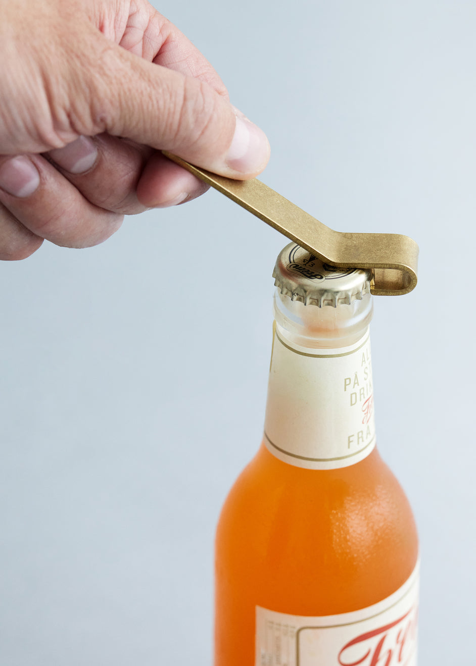 Moebe Bottle Opener, Brass