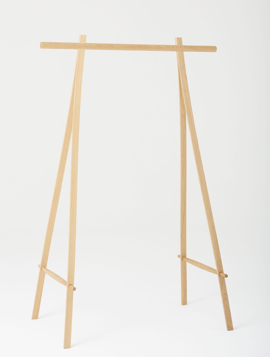 Made By Hand Coat Stand 100, Oak/Brass