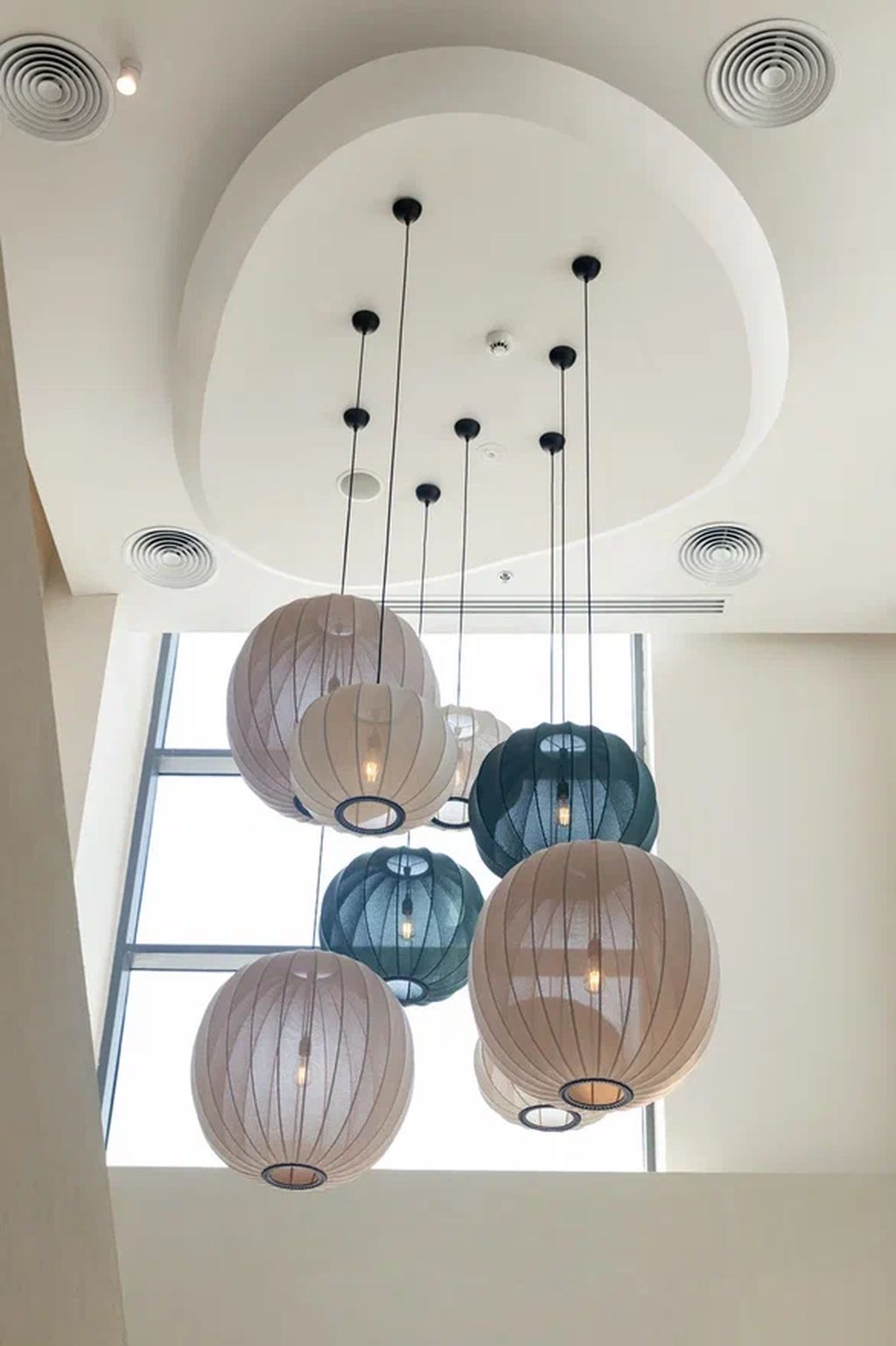 Made By Hand Knit Wit 75 Round Pendant Light, Seaweed