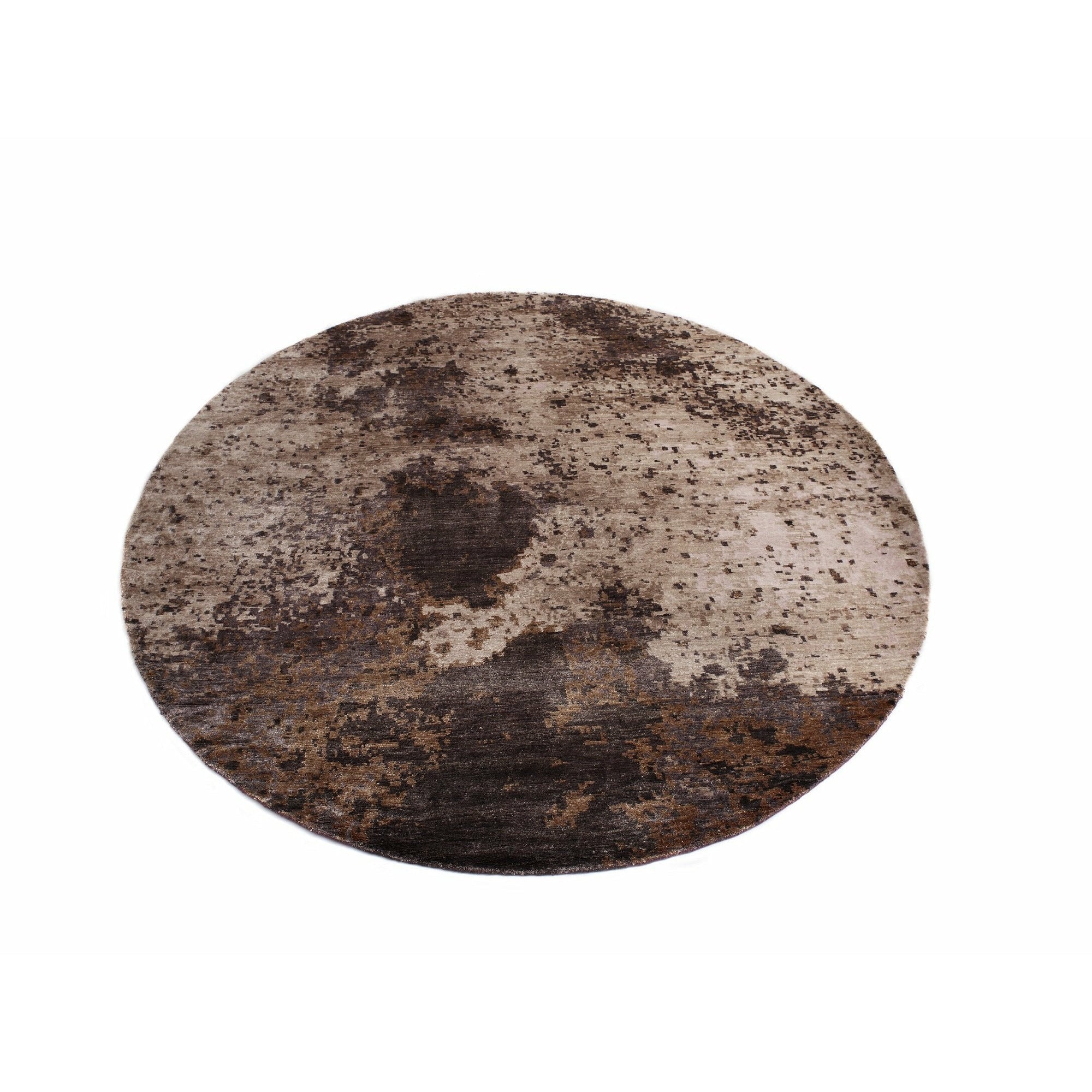 Massimo Moon Bamboo Rug铜，Ø240厘米