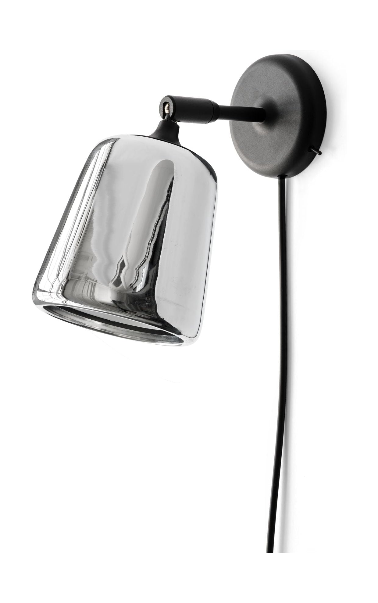 New Works Material Wall Lamp, Stainless Steel