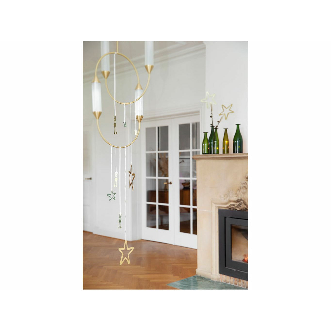 Medusa Kopenhagen Mevrouw Golden Rudolf Deco Hanger, 2 pc's.