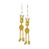 Medusa Kopenhagen Mevrouw Golden Rudolf Deco Hanger, 2 pc's.