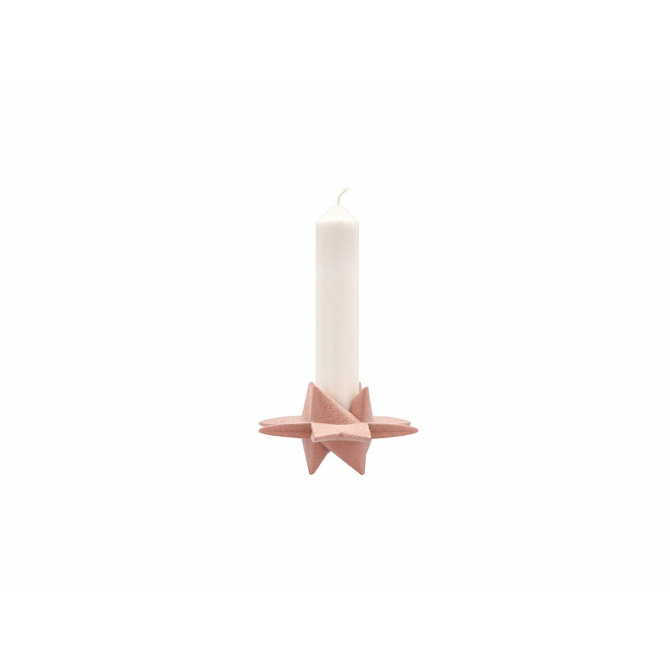Medusa Copenhagen Shooting Star Calendar Candlestick, bleikur