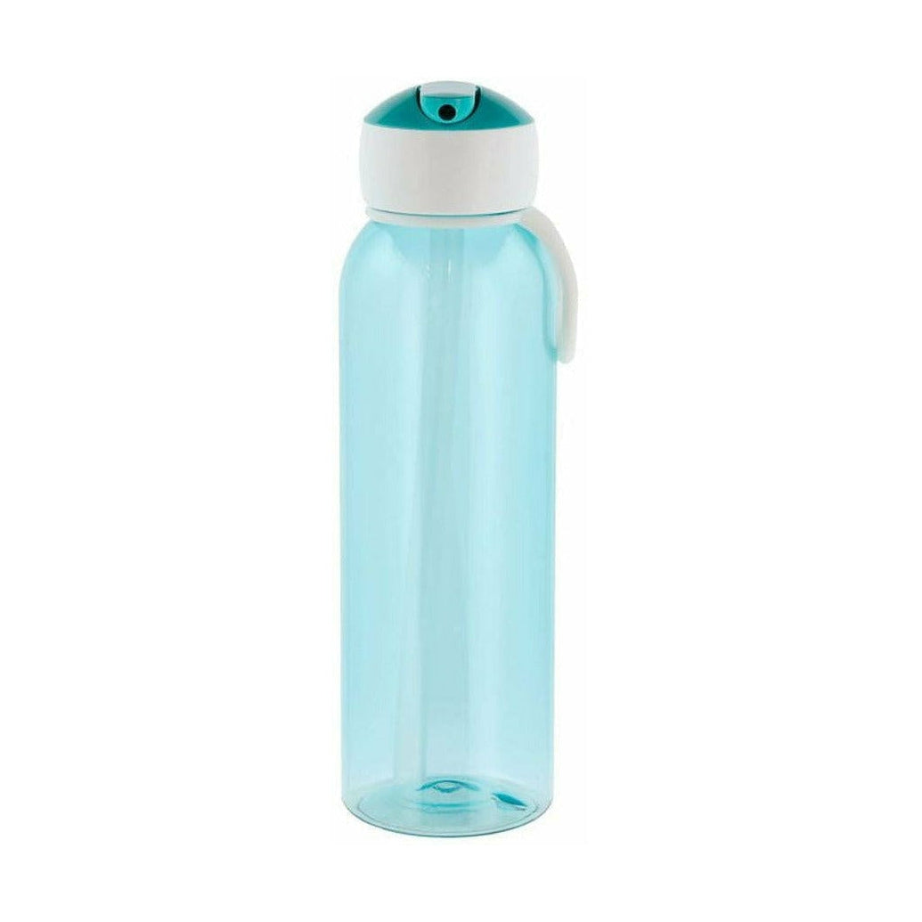 Mepal Flip Up Campus Botella de agua 0.5 L, azul / turquesa