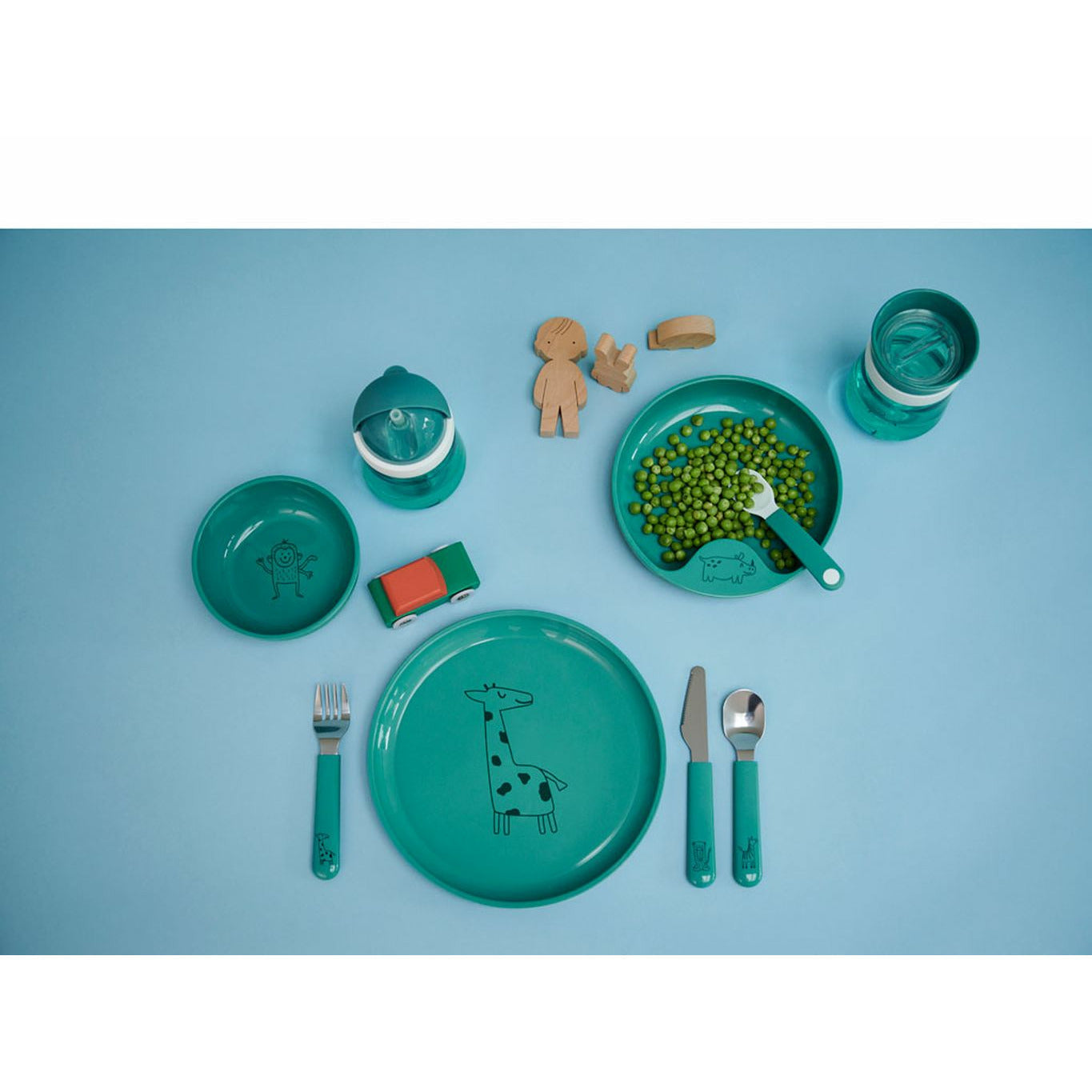 Mepal Drinkglas voor kinderen 0,25 l, turquoise