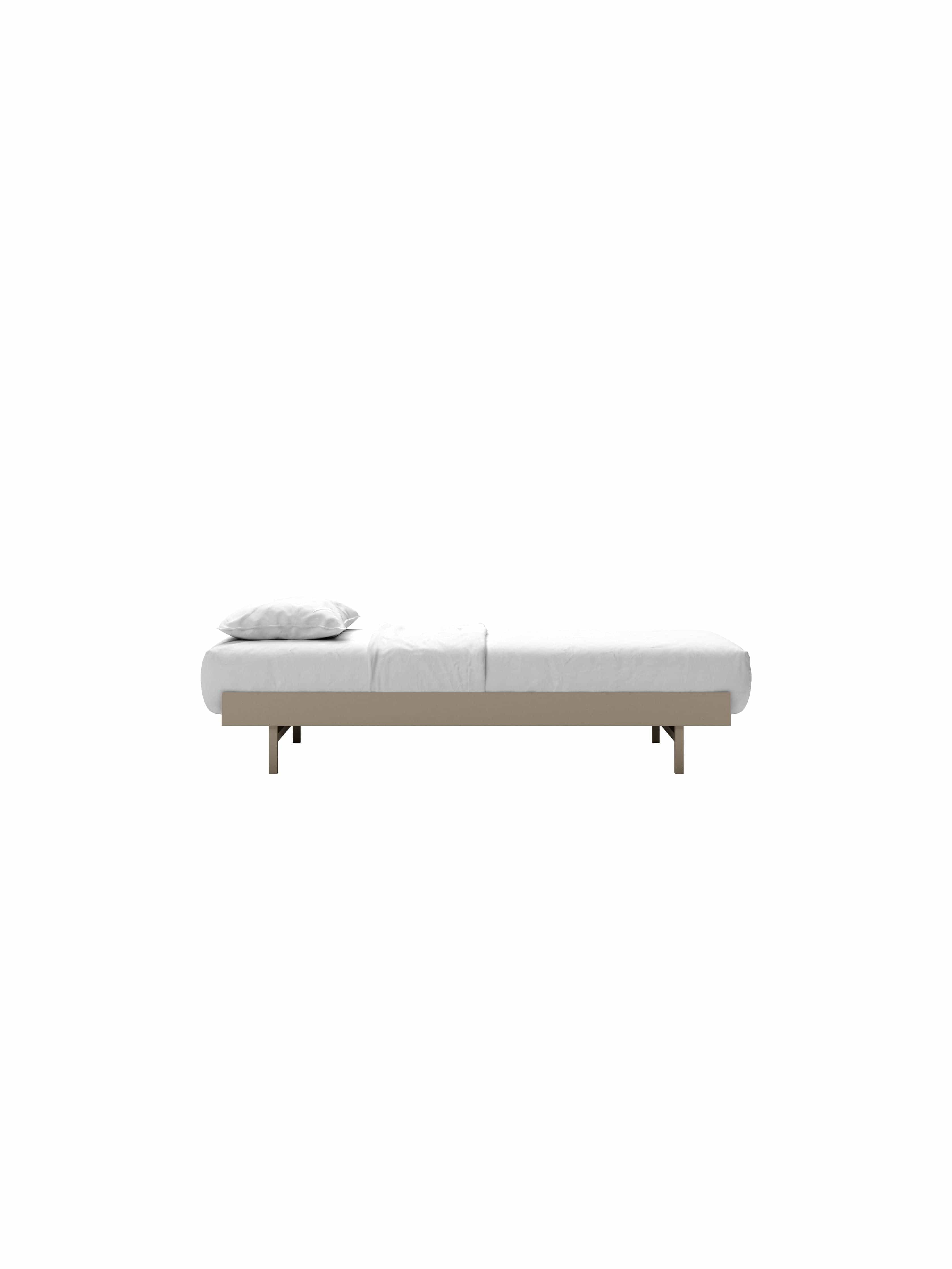 Moebe Bed 90 cm, zand