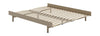 Moebe Bed met bedlatten 160 cm, zand
