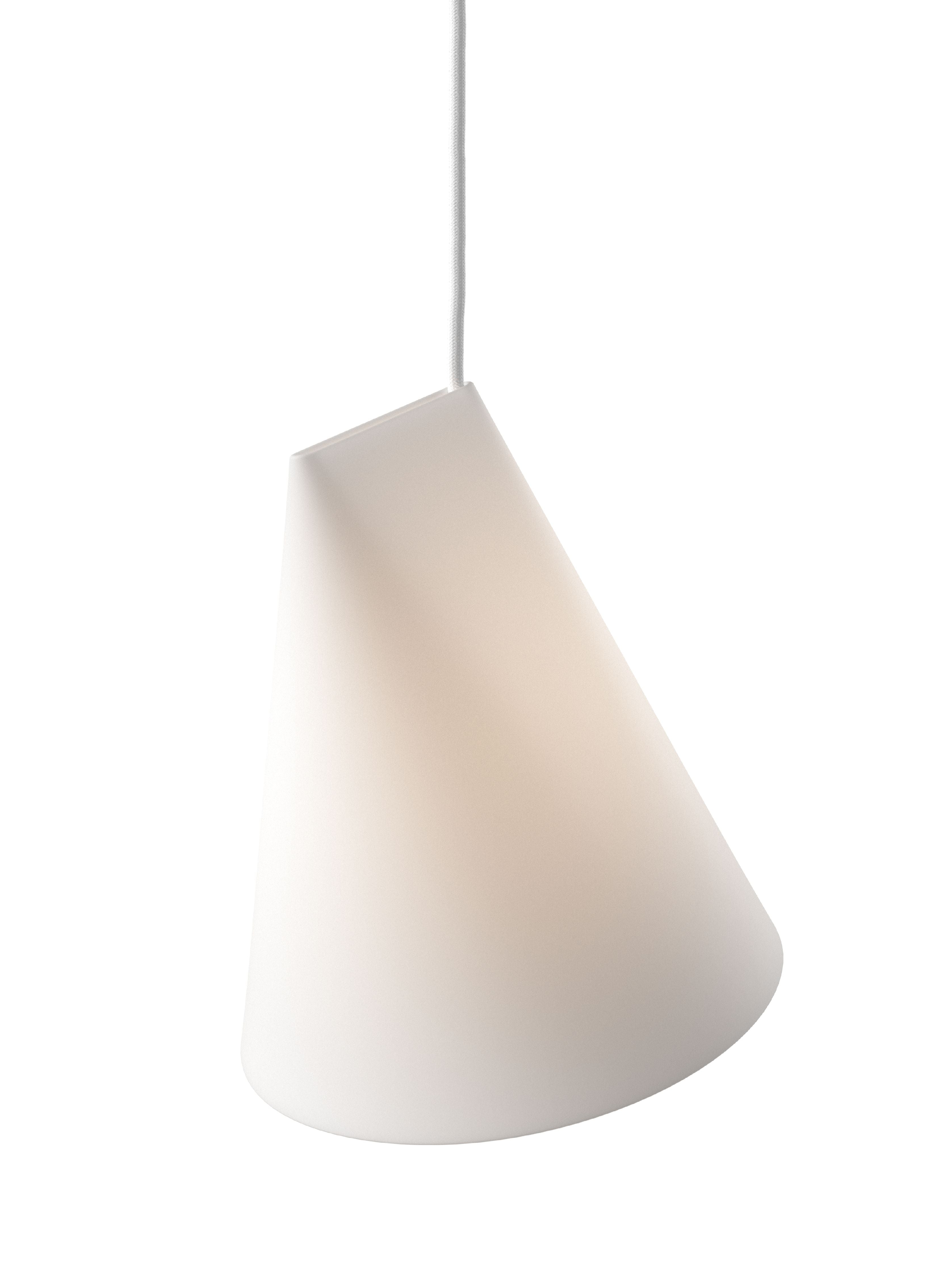 Moebe Lampe suspendue en céramique 23 cm, blanc