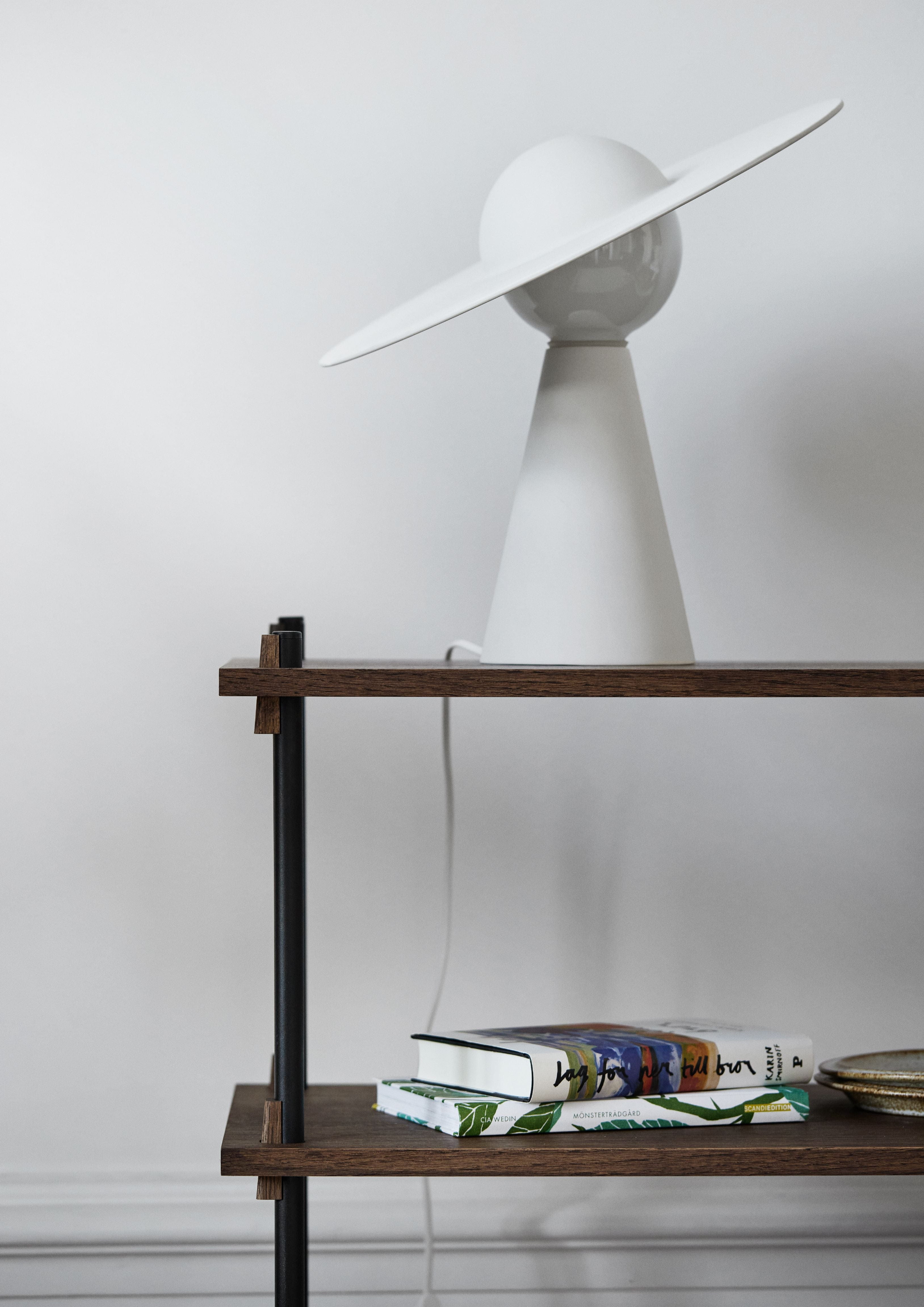 MOEBE Lampe de table en céramique, blanc