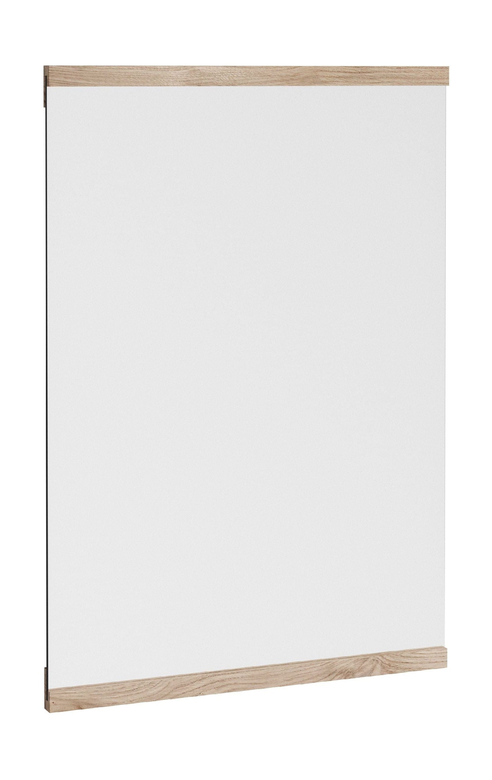 Moebe矩形壁镜43,3x30厘米，橡木