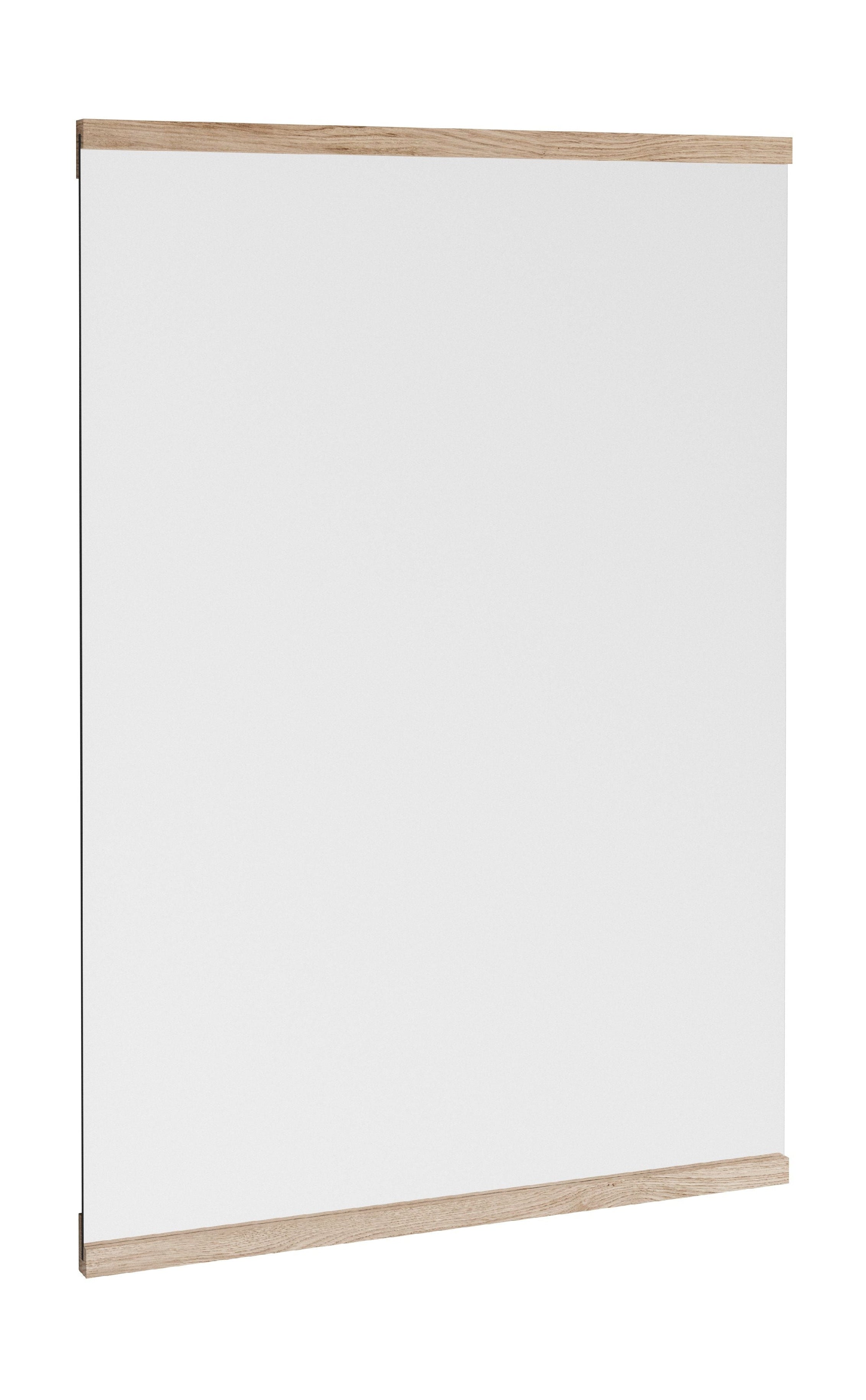 Moebe rektangulær veggspeil 71,9x50 cm, eik