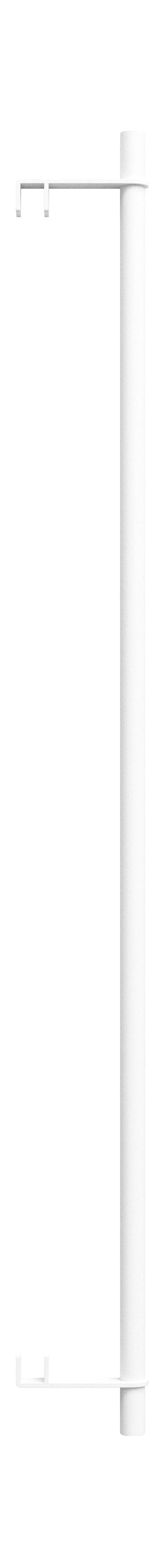Moebe Hyllsystem/vägghyllkläder bar 85 cm, vit
