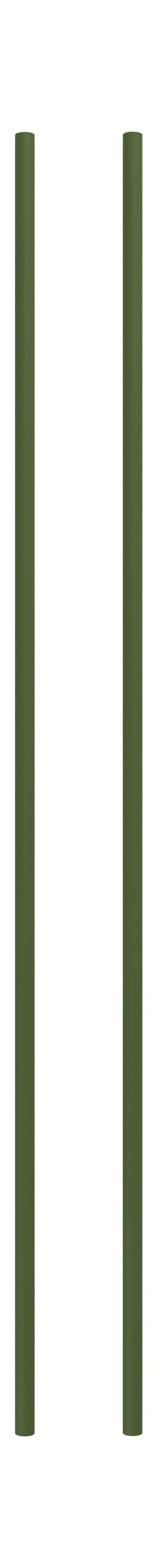 Moebe Hyllyjärjestelmä/seinähyllyt jalka 115 cm männynvihreä, sarja 2