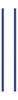 Sistema di scaffalature Moebe/gamba di scaffalature a parete 65 cm, blu intenso