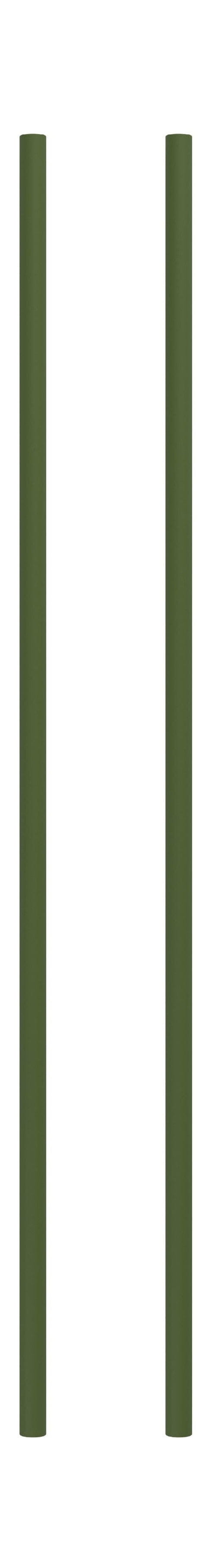 MOEBE Scaffali di scaffalatura/Gamba per scaffalature da parete 85 cm Pine verde, set di 2