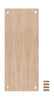 MOEBE Scaffali di scaffalatura/scaffale a parete 85x35 cm, quercia