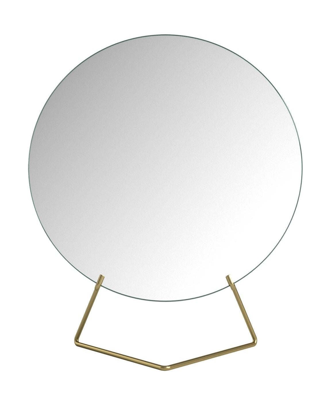 Moebe Standing Mirror ø20 Cm, Brass