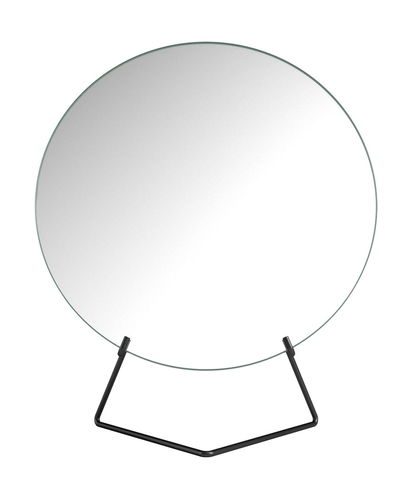 Moebe stående speil Ø30 cm, svart