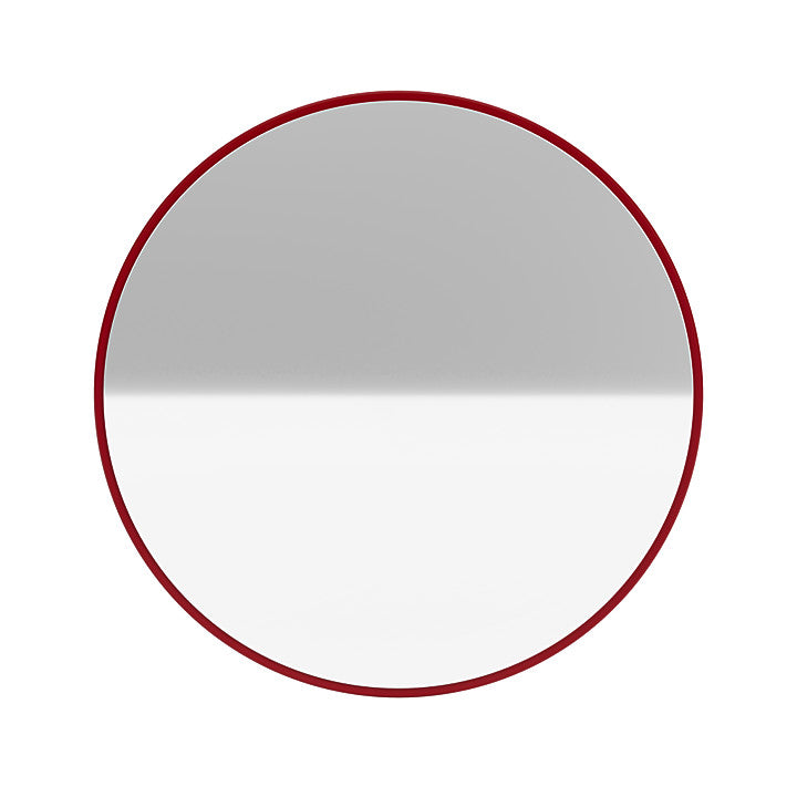 Specchio della cornice del colore Montana, rosso barbabietola