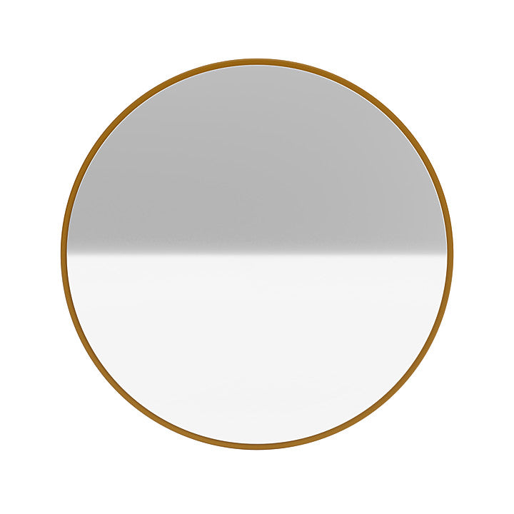 Montana Colour Frame Mirror, Amber Yellow