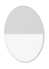 Montana Color Frame Mirror, Nordic White