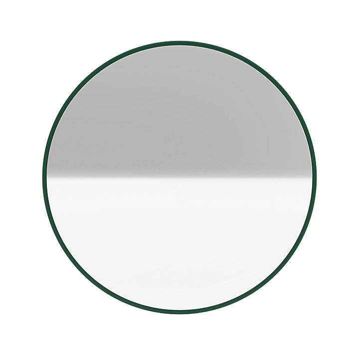 Montana Colour Frame Mirror, Pine Green