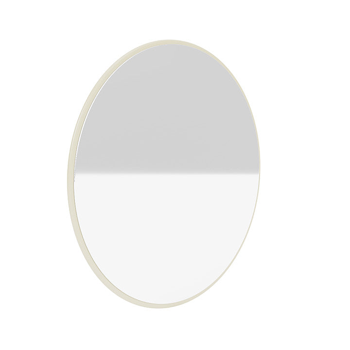 Miroir du cadre de couleur du Montana, blanc vanille