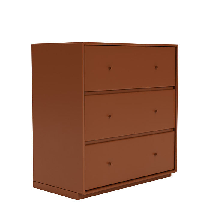 Montana Carry Dresser con zócalo de 3 cm, marrón avellana