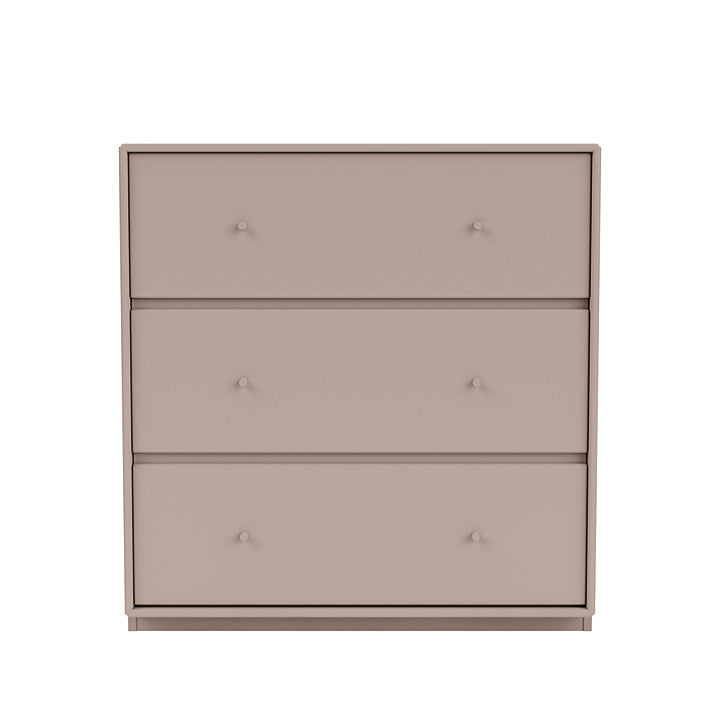 Montana Carry Dresser con zócalo de 3 cm, champiñones marrón