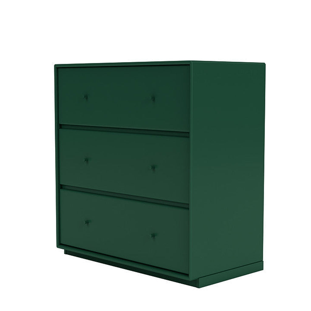 Montana Carry Dresser con zócalo de 3 cm, Pine Green