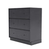 Montana Carry Dresser With 7 Cm Plinth, Coal Black