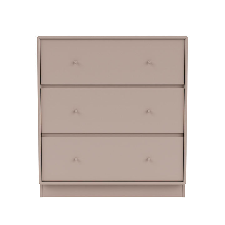 Montana Carry Dresser con zócalo de 7 cm, champiñones marrón
