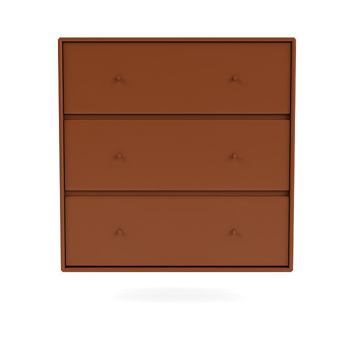Montana Carry Dresser con riel colgante, marrón avellana