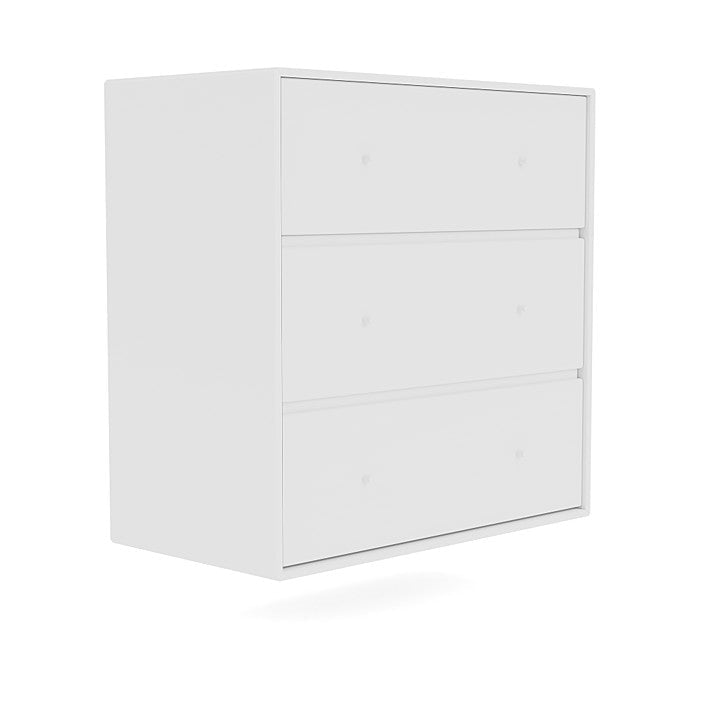 Montana Carry Dresser met ophangrail, nieuw wit