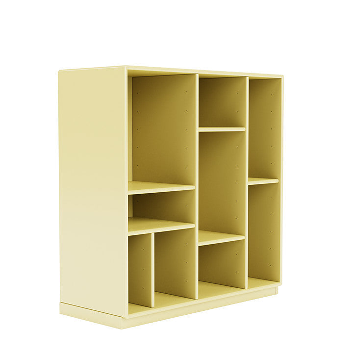 Montana Compile Decorative Shelf With 3 Cm Plinth, Chamomile Yellow