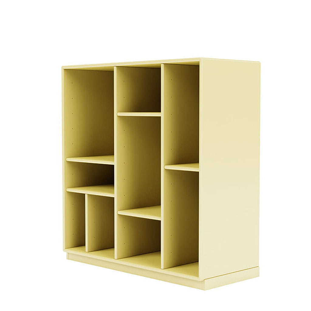 Montana Compile Decorative Shelf With 3 Cm Plinth, Chamomile Yellow