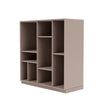 Montana Compile Decorative Shelf mit 3 cm Sockel Pilzbraun