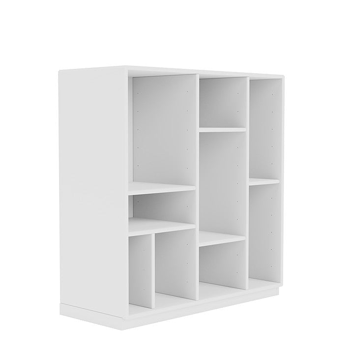 Montana Compile Decorative Shelf With 3 Cm Plinth, New White