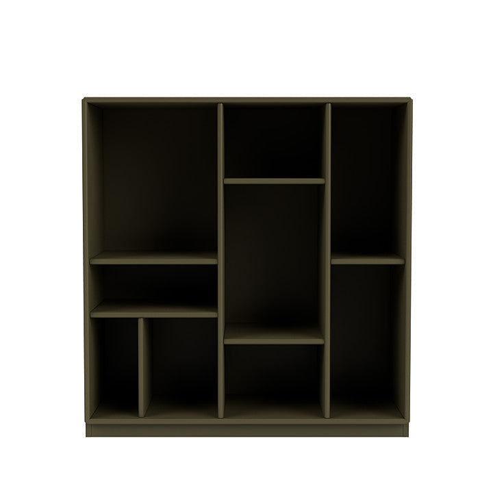 Montana Compile Decorative Shelf With 3 Cm Plinth, Oregano Green