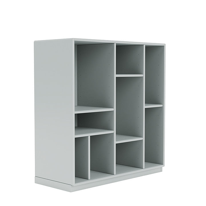 Montana Compile Decorative Shelf With 3 Cm Plinth, Oyster Grey