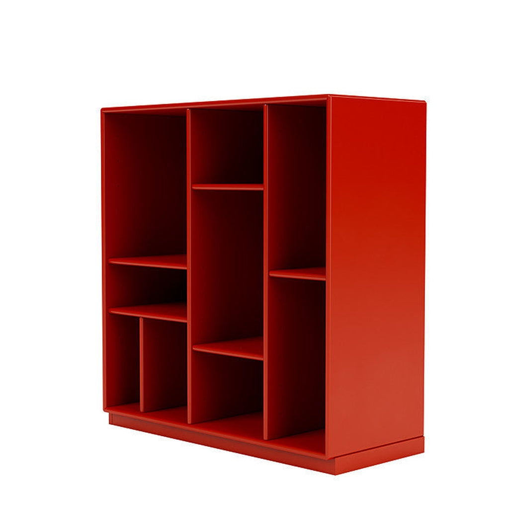Montana Compile Decorative Shelf mit 3 cm Sophen, Hagebutte Rot