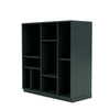 Montana Compile Decorative Shelf With 3 Cm Plinth Black Jade