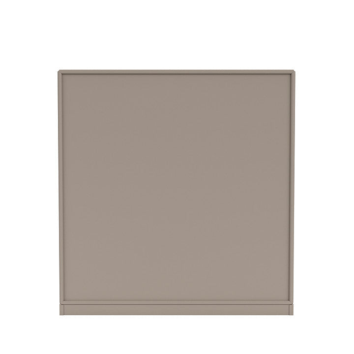 Montana Compilare lo scaffale decorativo con plinto da 3 cm, grigio al tartufo