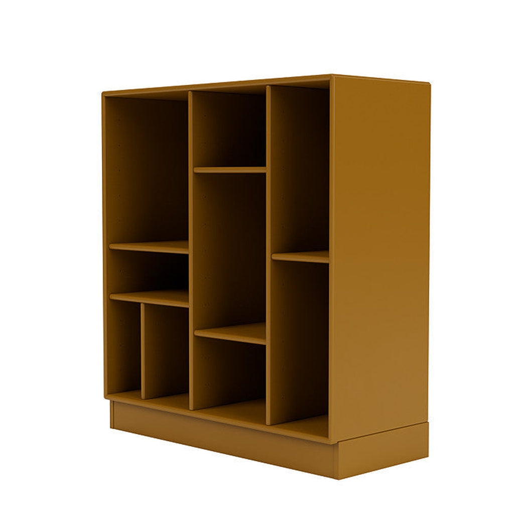 Montana Compile Decorative Shelf With 7 Cm Plinth, Amber Yellow