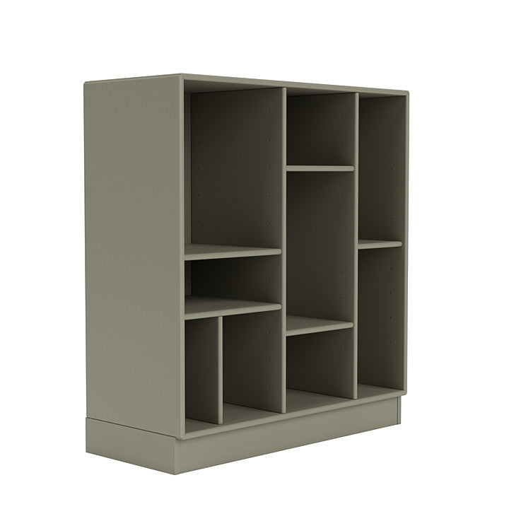 Montana Compile Decorative Shelf mit 7 cm Sockel, Fenchelgrün