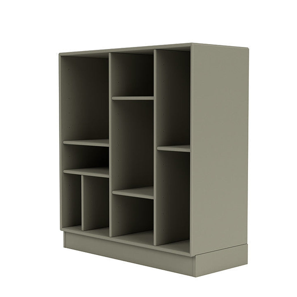 Montana Compile Decorative Shelf mit 7 cm Sockel, Fenchelgrün