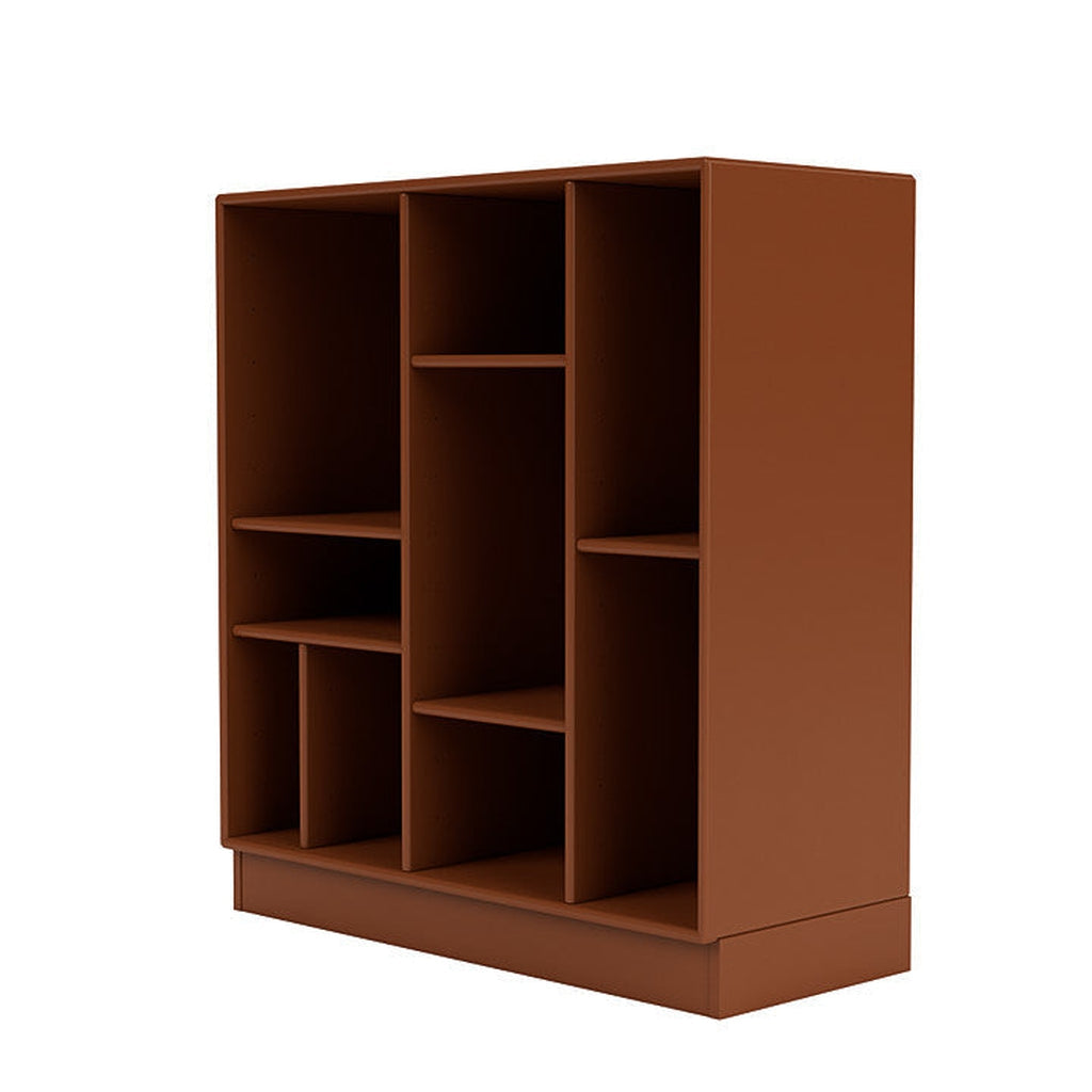 Montana Compile Decorative Shelf mit 7 cm Sockel, Haselnussbraun