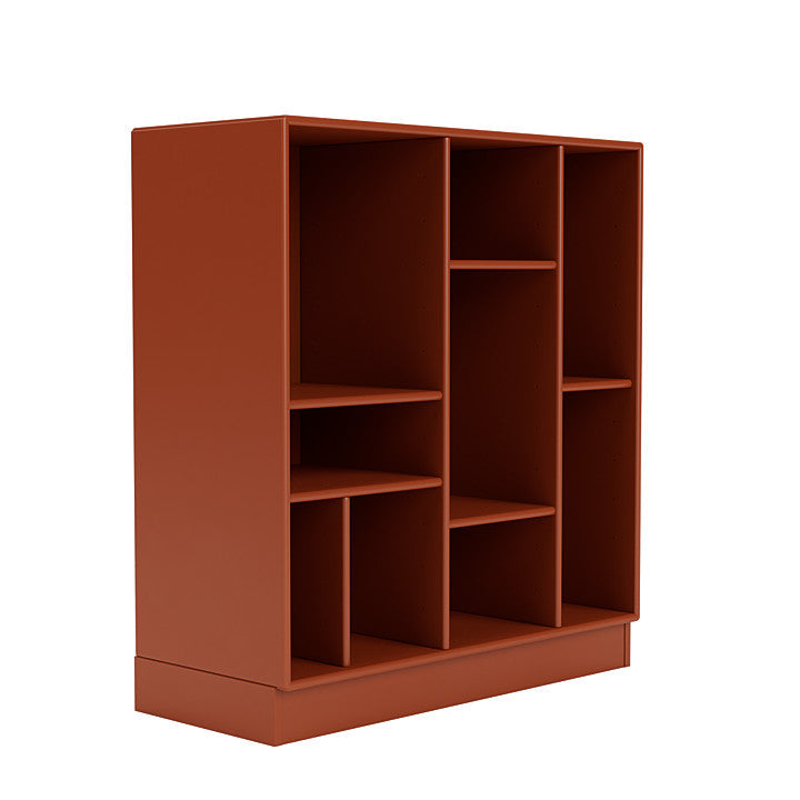 Montana Compile Decorative Shelf mit 7 cm Sockel, Hokkaido Brown